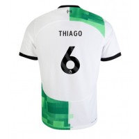 Camisa de time de futebol Liverpool Thiago Alcantara #6 Replicas 2º Equipamento 2023-24 Manga Curta